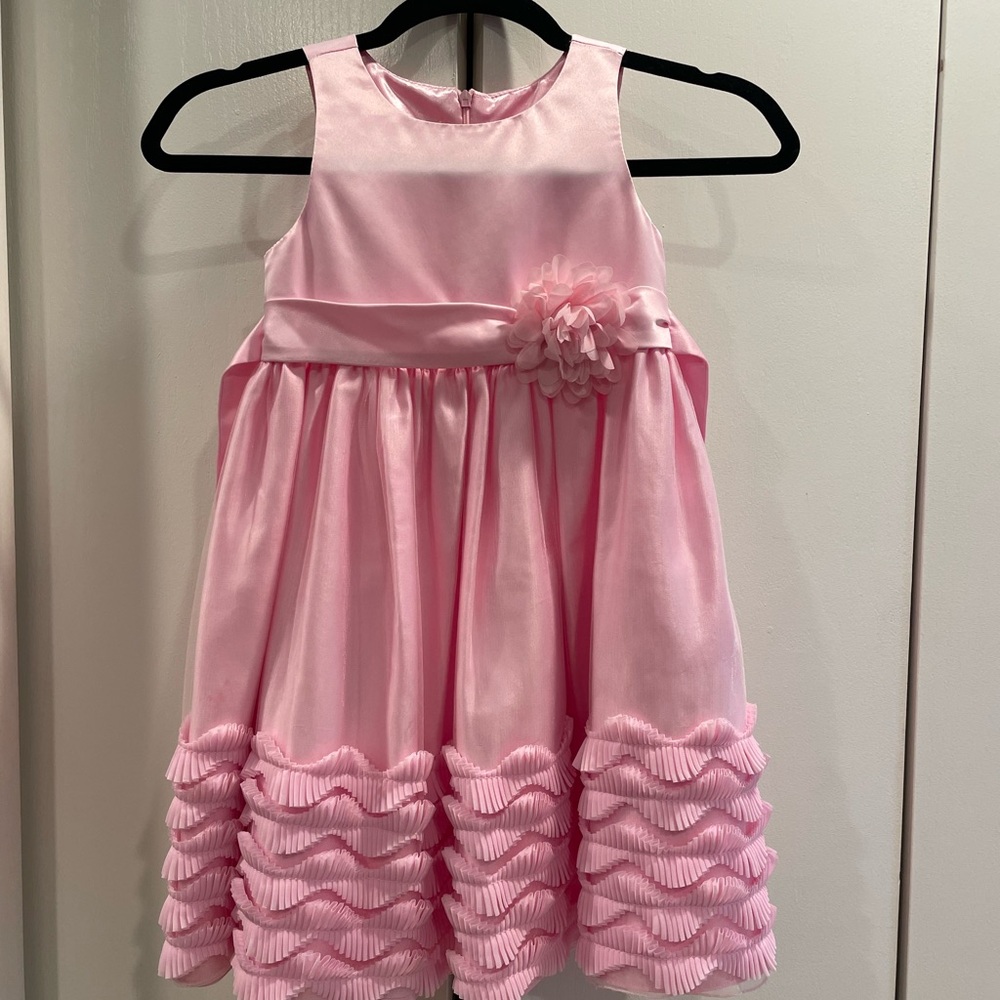 American Princess Pink Satin Dress